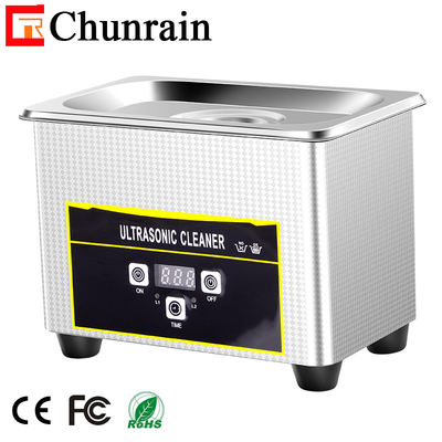 Digital-Ultraschallreiniger für Schmuck-Uhr-Ring-Brille Feld CR-008 0.8L 35W 42KHZ